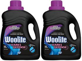 Detergente para roupa Woolite Darks Defense 2950 ml, pacote com 2