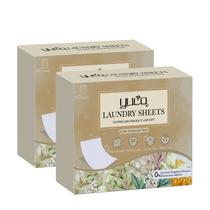 Detergente para roupa YUCO Washing Sheets 160 cargas, pacote com 2 Detergente para roupa YUCO Washing Sheets 160 cargas, pacote com 2