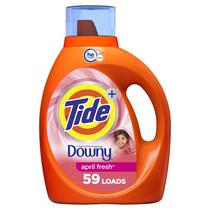 Detergente para Roupas Tide com Downy HE - 2,7L (59 Lavagens)