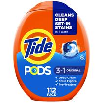 Detergente para Roupas Tide PODS Original Scent - 112 Unidades