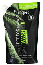 Detergente Performance Wash Granger's para roupas externas, lavagens de 1L/40 Detergente Performance Wash Granger's para roupas externas, lavagens de 1L/40