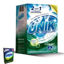 Detergente Sabão Máquina Lavar Louça Secante 500g 2x1 Unik