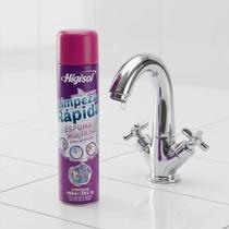 Detergente Sanitário Espuma Ativa Multiuso 400ml Limpeza Rápida 360º
