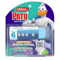 Detergente Sanitário Gel Adesivo com Aplicador Violeta Virtual Pato 38g Refil Detergente Sanitário Gel Adesivo com Aplicador Violeta Virtual Pato 38g Refil