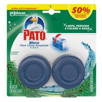 Detergente Sanitário para Caixa Acoplada Pato Pinho 2un de 40g