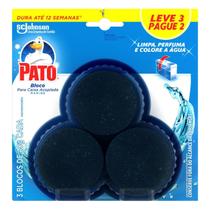 Detergente Sanitário Pato Bloco para Caixa Acoplada Marine 40g Detergente Sanitário Pato Bloco para Caixa Acoplada Marine 40g