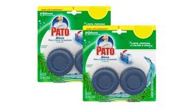 Detergente Sanitário Pato Caixa Acoplada Pinho - 4 Blocos Detergente Sanitário Pato Caixa Acoplada Pinho - 4 Blocos