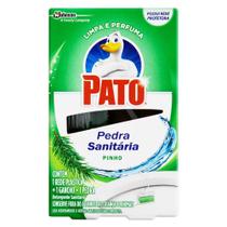 Detergente Sanitário Pato em Pedra com Rede Protetora Pinho 25g Detergente Sanitário Pato em Pedra com Rede Protetora Pinho 25g