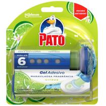 Detergente Sanitário Pato Gel Adesivo com Aplicador Citrus 38g