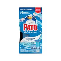 Detergente Sanitário Pato Gel Adesivo Marine Refil 38g
