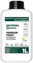 Detergente sem Espuma 1 L Premium Foam National Química Detergente sem Espuma 1 L Premium Foam National Química