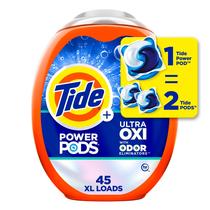 Detergente Tide Ultra OXI Power PODS - 45 Pacotes