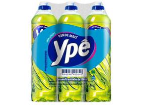Detergente Ypê Capim Limão 500ml Com 6 Unidades