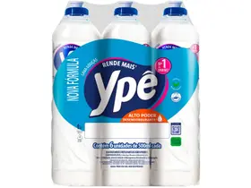 Detergente Ypê Coco 500ml Com 6 Unidades