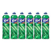 Detergente Ypê Limão pack com 06 unidades 500mls
