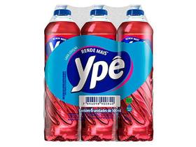 Detergente Ypê Maçã 500ml Com 6 Unidades