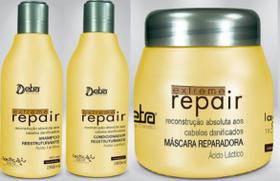 Detra Kit Extreme Repair Peq 3 Produtos - R