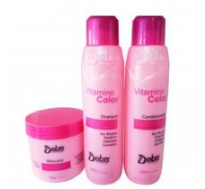 Detra Vitamino Color Kit Shampoo Condicionador E Máscara 3x300ml