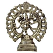 Deus Shiva Hindu Da Energia Vital Da Criação Proteção Ouro - M3 Decoração