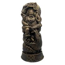 Deus Thor - Estátua Decorativa em Resina Pintada à Mão Deus Thor - Estátua Decorativa em Resina Pintada à Mão
