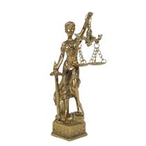 Deusa da Justiça themis Balança Decorativa resina 14,5 cm