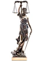 Deusa Dama Da Justiça Têmis Veronese Collection 32 Cm