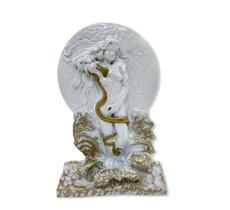 Deusa Lilith em pé Branca 18 cm resina Deusa Lilith em pé Branca 18 cm resina