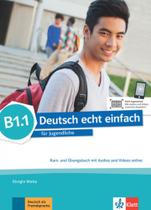 Deutsch echt einfach kurs ubungsbuch b1.1 - MACMILLAN DO BRASIL