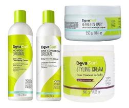 Deva Curl Kit Cabelos Cacheados home Care