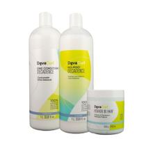 DevaCurl No-Poo Decadence Kit Salão (3 Produtos)