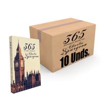 Devocional 365 Mensagens Diárias com Charles Spurgeon - Clássica Caixa 10 Unidades - Livraria Cristã Emmerick