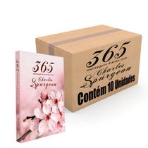 Devocional 365 Mensagens Diárias com Charles Spurgeon - Flor Cerejeira Caixa 10 Unidades