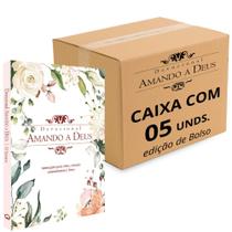 Devocional Amando a Deus Flores Edição Bolso - Caixa 05 unds. Devocional Amando a Deus Flores Edição Bolso - Caixa 05 unds.