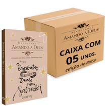 Devocional Amando a Deus Lettering Edição Bolso Caixa 05 unds.