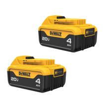 DeWalt DCB204-B3 Kit com 2 Baterias 4Ah 20V MAX Mais Tempo de Uso e Durabilidade