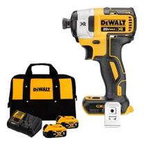 Dewalt Dcf887 20v Parafusadeira Imp. 2 Baterias 5ah e Bolsa Dewalt Dcf887 20v Parafusadeira Imp. 2 Baterias 5ah e Bolsa