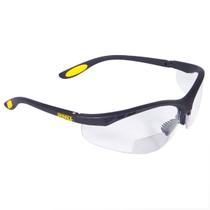 DEWALT DPG59-120C Reforçador Rx-Bifocal 2.0 Lentes Transparentes Óculos de Segurança Protetores de Alto Desempenho com Têmporas de Borracha e Manga de Óculos de Proteção