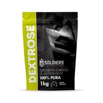 Dextrose 1Kg - 100% Puro Importado - Soldiers Nutrition