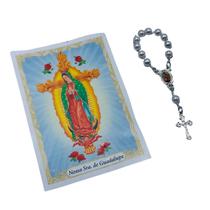 Dezena de Mão Nossa Senhora de Guadalupe com Folheto de Oração Dezena de Mão Nossa Senhora de Guadalupe com Folheto de Oração