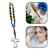 Dezena Terço Retrovisor de Carro Carlo Acutis Dezena Terço Retrovisor de Carro Carlo Acutis