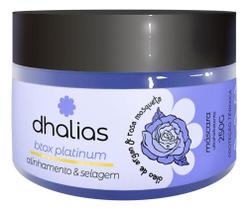 Dhalias Máscara B-tox Creme Tratamento Loiro Platinum 250g
