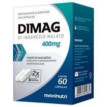 Di Magnésio Malato Dimag 400mg 60 Cápsulas Maxinutri Di Magnésio Malato Dimag 400mg 60 Cápsulas Maxinutri