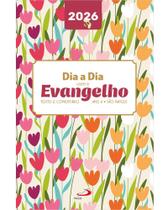 Dia a dia com o evangelho 2026 floral brochura