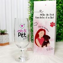 Dia das Mães - Taça Floripa Cerveja + Caixa presente Mãe de Pet