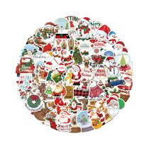 Dia de Natal Vinil Adesivo para DIY Styling, Snowboard, Laptop, Bagagem, Carro, Frigorífico, 120pcs Dia de Natal Vinil Adesivo para DIY Styling, Snowboard, Laptop, Bagagem, Carro, Frigorífico, 120pcs
