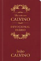 Dia Dia Com Calvino - Capa Couro - Devocional Diário