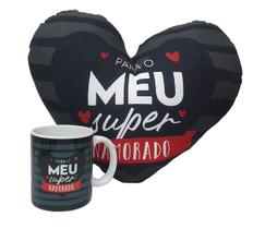 Dia dos Namorados Presente Para Namorado Caneca e Almofada - Sude