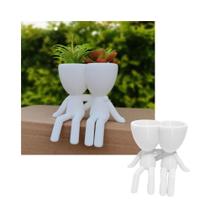 Dia dos Namorados Vasinho Decorativo Abraço Para Suculentas