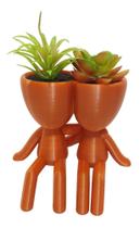 Dia dos Namorados Vasinho Decorativo Abraço Para Suculentas Cobre 13 cm Dia dos Namorados Vasinho Decorativo Abraço Para Suculentas Cobre 13 cm