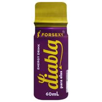 Diabla Para Elas Energy Drink Shot 60ml - Energia e Excitação para Mulheres